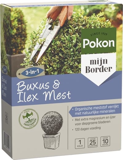 POKON BUXUS & ILEX MEST 2 KEER 1KG