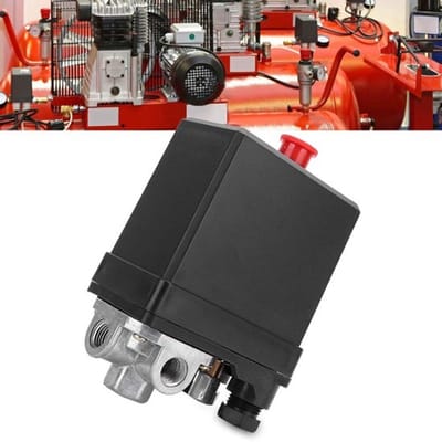 Dailygoody - Luchtcompressor regelaar - 3 fase drukschakelaar