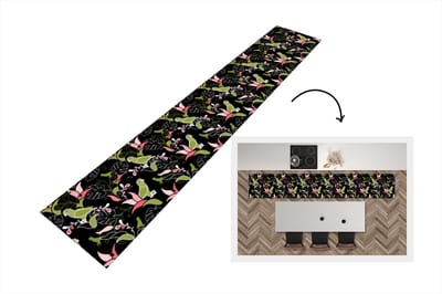 Keukenloper - Loper keuken - Jungle - Vogel - Patronen - 300x50 cm - Keukenloper vinyl