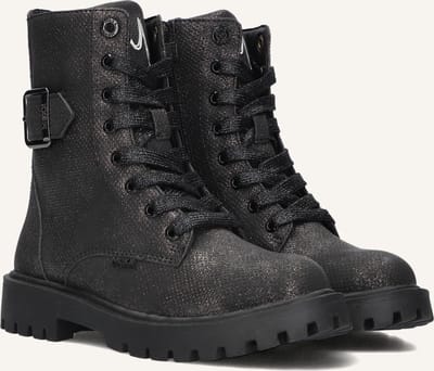 Mexx Star Super Laarzen - Leatherlook - Meisjes - Zwart - Maat 35