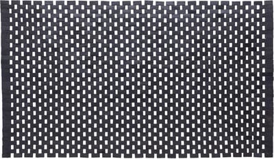 Sealskin Woodblock - Badmat 52x90 cm - 100% gerecycled hout - Teak Zwart
