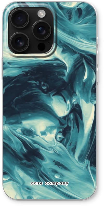 Case Company® - Hoesje geschikt voor iPhone 16 Pro Max hoesje - Dreaming About Whales - Soft Cover Telefoonhoesje - Bescherming aan alle Kanten en Schermrand