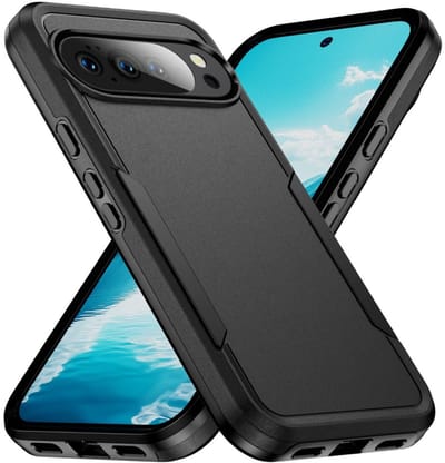 Back Cover Geschikt voor Google Pixel 10 / 10 Pro | Rugged Hoesje | Beschermhoes | Schokbestendige Hardcase | Shockproof | Tegen Vallen | Zwart