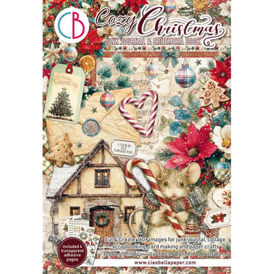 Ciao Bella Junk Journal & Ephemera Book "Cozy Christmas"