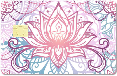 Dailygoody - Yoga Card Skin - Personaliseren - Waterdicht - Slimme Sticker - Bescherming voor Bankkaarten - 7,3 x 5,4 inch