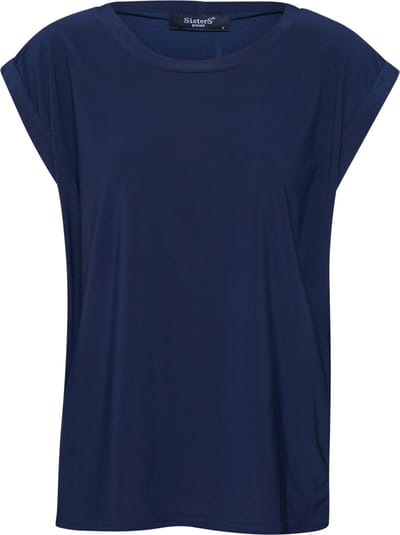 SisterS point T-shirt Low A 10629 Navy Dames Maat - XS