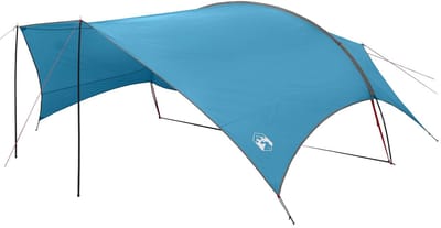 vidaXL - Campingzeil - waterbestendig - Blauw - 695 - x - 580 - x - 200 - cm