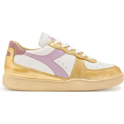 Diadora - Mi Mand Low Metal C5363 Wit/goud 201.179034