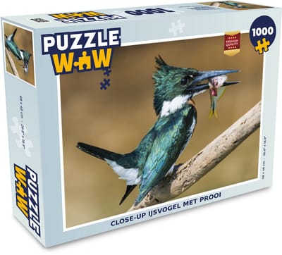 Puzzel Vogel - Vis - Tak - Legpuzzel - Puzzel 1000 stukjes volwassenen