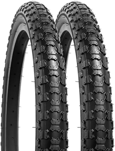 Opvouwbare 20 inch fietsbanden en binnenbanden set - 2 stuks 20 x 2,125 en AV32 mm