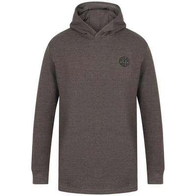 Fitted Hooded Sweater donker grijs - m
