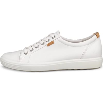 Ecco Soft 7 dames sneaker - Wit - Maat 35