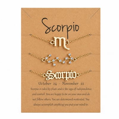 Scorpio - Kreeft - Sterrenbeeld - Armbanden - Verguld - 3 - EmmyRovi