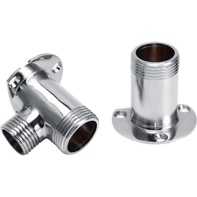 Entrée G1 2 Sortie G3 4 Adaptateur de Robinet de Douche Mural Accessoire de Salle de Bain gray