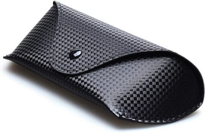 Brillen Etui - Zonnebril Hoesje - Veilig Opbergen - Semi Hard Gevoerd - Vrije Maat - Zwart