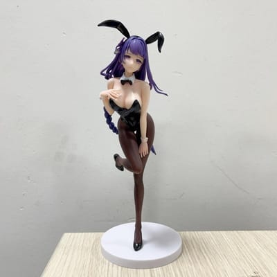 25CM Genshin Impact Raiden Shogun Beelzebul Bunny ver Figurine Fille PVC Action Modèle Anime Statue de Jeu Poupée Adulte jouets cadeau