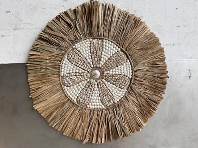 Walldeco flower shell D55