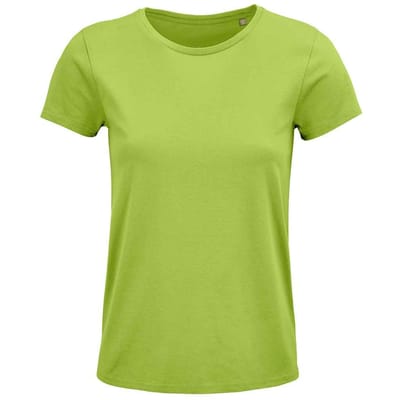 SOLS Dames/dames Crusader Organisch T-shirt (Appelgroen)