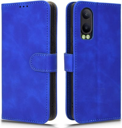 Coverup Hoesje - Geschikt voor OnePlus Nord CE4 Lite 5G Hoesje - Coverup Book Case - Blauw