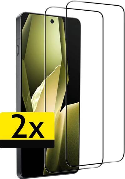 Screenprotector - Geschikt voor OnePlus 13R - 2 Stuks - Full Cover - Beschermglas - Gehard Glas - Tempered Glass - Screen Protector