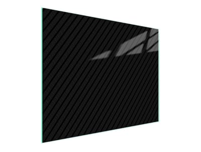 TMK ArtDeko - Snijplank - Glas - 52x30 cm - Zwart