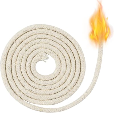 2 meter voor olielampen, 4mm kaarspit, kaarsdochten, gevlochten katoenen pit, lichtdochten voor kaarsen voor olielampen en kaarsen DIY handgemaakte kaarsen maken, 100cm*2