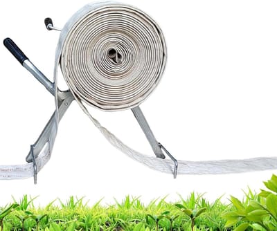 Metalen Slanghaspel - Slanghouder - Tuinonderhoud - Opvouwbaar Ontwerp - Tot 15 Meter - Zilver