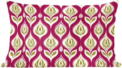 Sierkussens - Kussentjes Woonkamer - 60x40 cm - Retro - Floraal - Paars