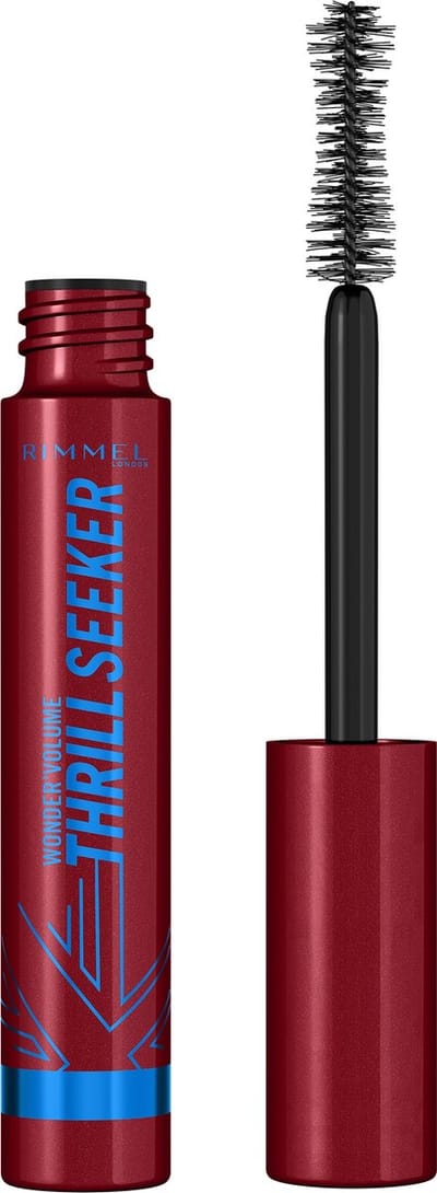 Rimmel London Wonder'Volume Thrill Seeker Waterproof Mascara - 001 - Black, 8 ml
