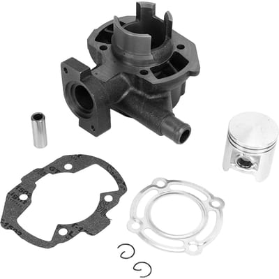 40mm Big Bore Cilinderkit en Vervangende Cilinderkop voor Peugeot Trekker Buxy Vivacity 50cc 2-takt Scooter black