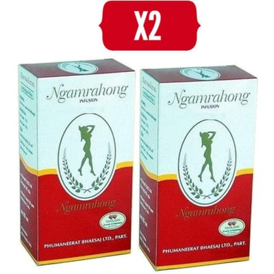 Ngamrahong Thee-infusie 30 zakjes met sennabladeren en peulen - Detoxdieet