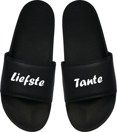 Cadeau Kerstmis - Badslippers Tante - Cadeau Badslippers - Badslippers 48