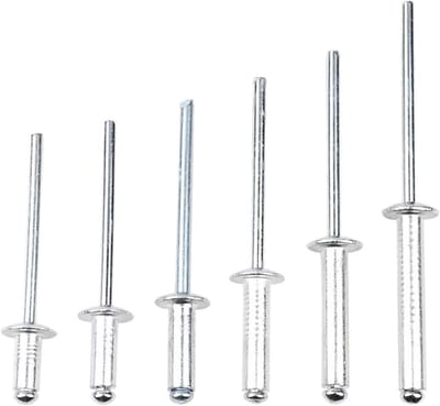 Blindklinknagels Aluminium - Popnagels Bolkop - Bevestigen Plaatwerk - Gesloten Ontwerp - M3.2 M4 M4.8 - Aluminium