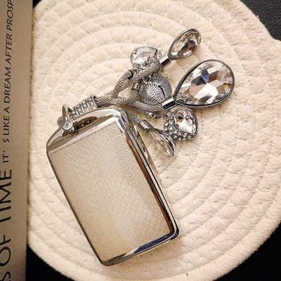 Witte Diamant TPU Voor Mazda 3 Alexa Cx4 Cx5 Cx-5 Cx8 Cx-30 Cx30 Slimme Afstandsbediening Auto Sleutelhoes Cover Fob Houder Accessoires beige