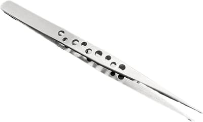 Industriële Pincetten - Precisie Pincet Set - Elektronica Reparatie - Antistatisch Ontwerp - 1 x 1 x 1 cm - Zilver
