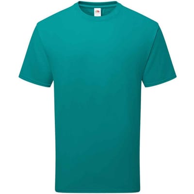 Fruit of the Loom Katoenen uniseks T-shirt voor volwassenen (Ocean Teal)
