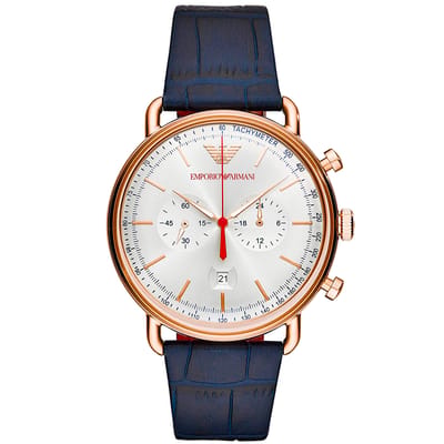 Emporio Armani pilotenhorloge voor heren AR11123