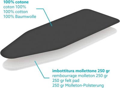 Dubbellaags Strijkplankovertrek - Comfortabel en Praktisch