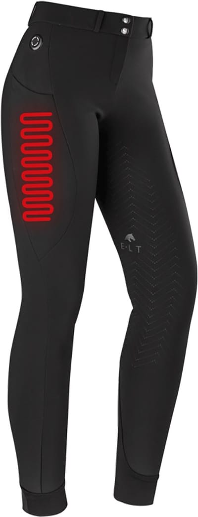 E·l·t Paardrijbroek E·l·t Comfort Heat Heating Full Grip Zwart - 44