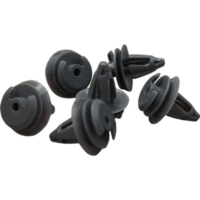 BROSS Pièces détachées auto BCF5055 10 pièces de retenue de panneau de garniture de porte couleur grise pour BMW et Ford : 51411973500