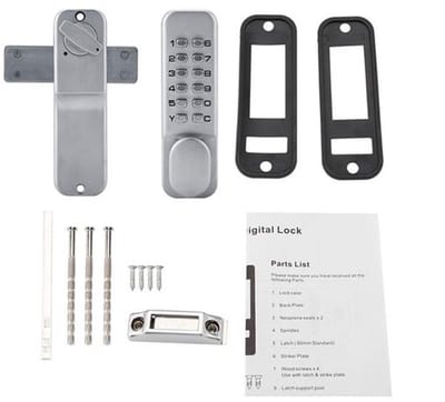 Allecto - Code-combinatie Cam Deurslot - Veiligheidsslot