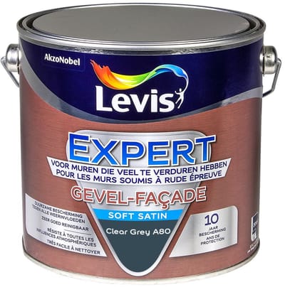 Levis - Expert Gevel Mix - Clear Grey A80 - Mengverf - 2,5 L