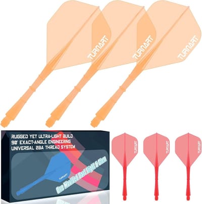 Geïntegreerde Dartflights en Shafts 2BA No.2 - Duurzame Vorm voor Alle Dartpijlen
