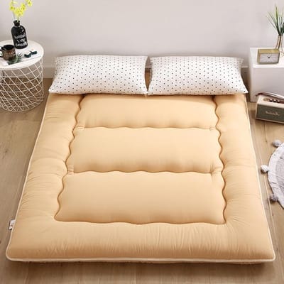 Vloermatras Futon - Dikke matras - Comfortabel slapen - Ergonomisch ontwerp - 100 x 200 cm - A