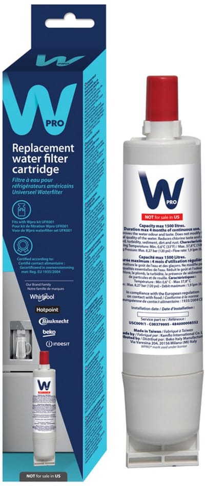WPRO Waterfilter USC009 / 481281718406 / SBS002