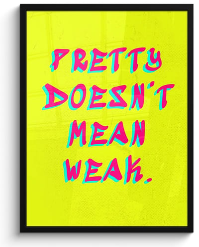 Poster in lijst - Fotolijst 60x80 cm - Posters - Quote - Minimalistisch - Kleurrijk - Posterlijst zwart - Decoratie - Wanddecoratie woonkamer - Muurdecoratie slaapkamer