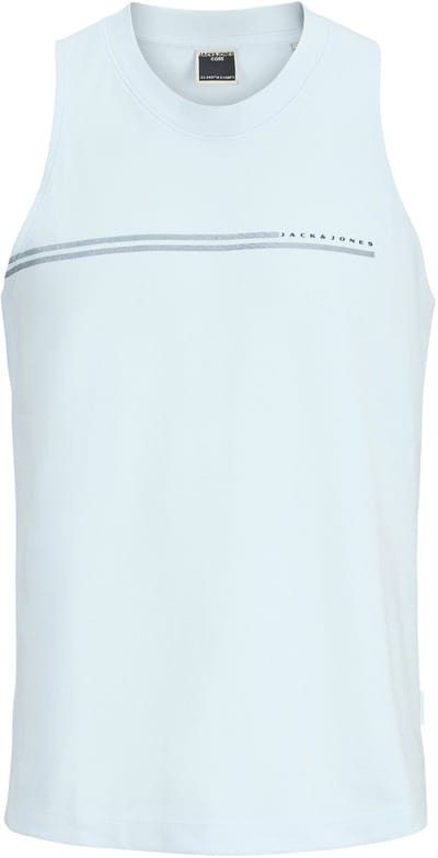 JACK&JONES - JCOFUSION CHEST BRAND SLEVELESS TEE CREW - HEREN- T-shirts