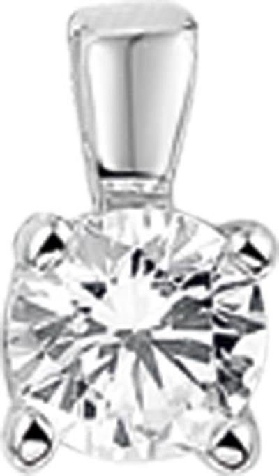 The Jewelry Collection Hanger Zirkonia - Zilver