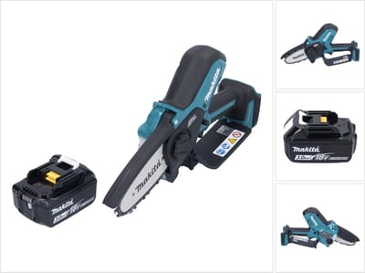 Makita DUC 101 F1 accu takzaag 18 V 10 cm borstelloos + 1x accu 3,0 Ah - zonder oplader
