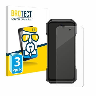Screenprotector 3 Stuks voor Ulefone Armor 27T Pro Beschermglas transparant